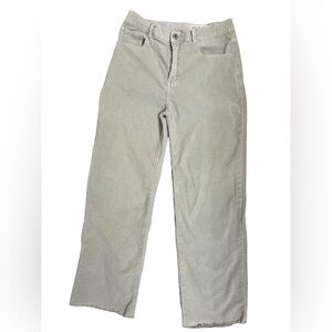 Wish List Wide-Leg Corduroy Jeans-Pants-Light Green-Size Women’s Large